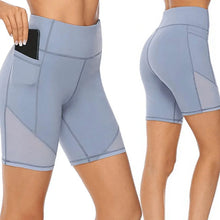 Load image into Gallery viewer, Plus Size Yoga Shorts Gym Fitness Shorts Quick-Drying Women High Waist Sport Shorts Soild Jogging Leggings Workout Tight 5XL
