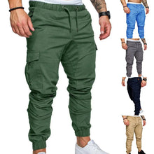 Load image into Gallery viewer, 50%HOT2022 New Men&#39;s Casual Jogging Pants Solid Color Pocket Pants Sports Pants
