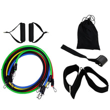 Load image into Gallery viewer, 11pcs/set Workout Resistance Bands Pull Rope TPE Tubes Excerciser Body Training Yoga Fitness Equipments
