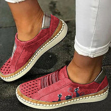 Load image into Gallery viewer, 2021 Trainers Canvas Flat Shoes Women Casual Elastic Overshoes Cat Print Single Vulcanize Shoes Women Summer Autumn Sneakers
