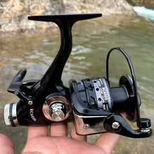 Load image into Gallery viewer, Double Brake Reel Spinning Reel Gear Ratio 5.2:1 Reels carretilhas de pesca
