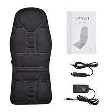 Load image into Gallery viewer, Electric Vibrating Car Massage Massage Chair Mat Portable Massager Cushion Home Infrared Heating Back Vibrator Massage Pads
