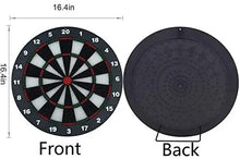 Load image into Gallery viewer, 42CM Safety Dart Board Game Set with 6 Rubber Tip Darts, Indoor Outdoor Party Games,Office Relaxing Sport, Sports Gifts
