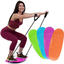 Load image into Gallery viewer, Fitness Yoga Twister Balance Board ABS Stabilizer Dance Wobble Borad Core Workout Training Abdominal Muscles Legs Balance Pad
