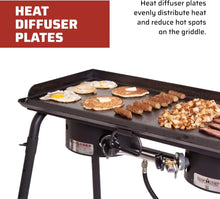 Load image into Gallery viewer, Camp Chef Professional Fry Griddle, Two Burner 14&quot; Cooking Accessory, Cooking Dimensions: 14 in. x 32 in
