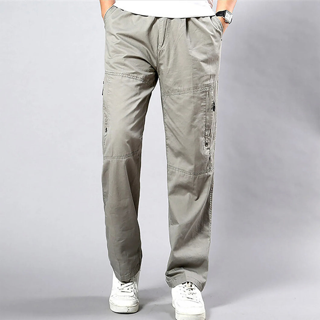 Cargo Pants For Men Versatile Sweatpants Breathable Loose Fit Baggy Straight Leg Pants Athletic Jogger Pant Ropa Hombre