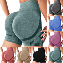 Load image into Gallery viewer, Women Yoga Shorts High Waist Workout Shorts Fitness Yoga Lift Butt Fitness Ladies Yoga Gym Running Short Pants Sportswear
