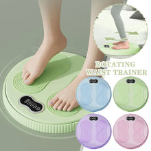 Load image into Gallery viewer, Twist Waist Disc Reduce Fat Lose Weight Intelligent Counting Non-slip Silent Rechargeable Household Fitness Twist Waist Boards
