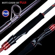 Load image into Gallery viewer, BIUTIFU Traveller Spinning Casting Fuji Lure Mini Rock Fishing Rod 1.8/2.1/2.4/2.7/3.0m Carbon Baitcasting Ultralight Fast 5-42g
