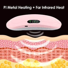 Load image into Gallery viewer, Menstrual Heating Pad Smart Warm Palace Belt Relief Waist Pain Cramps Vibrating Abdominal Massager Electric Waist Belt Device
