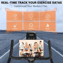 Load image into Gallery viewer, Bike, WENOKER Indoor Cycling Bike/Stationary Bike for Home, Indoor Bike with Silent Belt Drive, Heavy Flywheel and LCD
