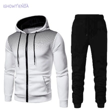 Load image into Gallery viewer, New Men&#39;S Tracksuit Zipper Hoodies And Sweatpants Jogging Suit Autumn Winter Long Sleeve Fashion Fitness Hoodie Sport Suit
