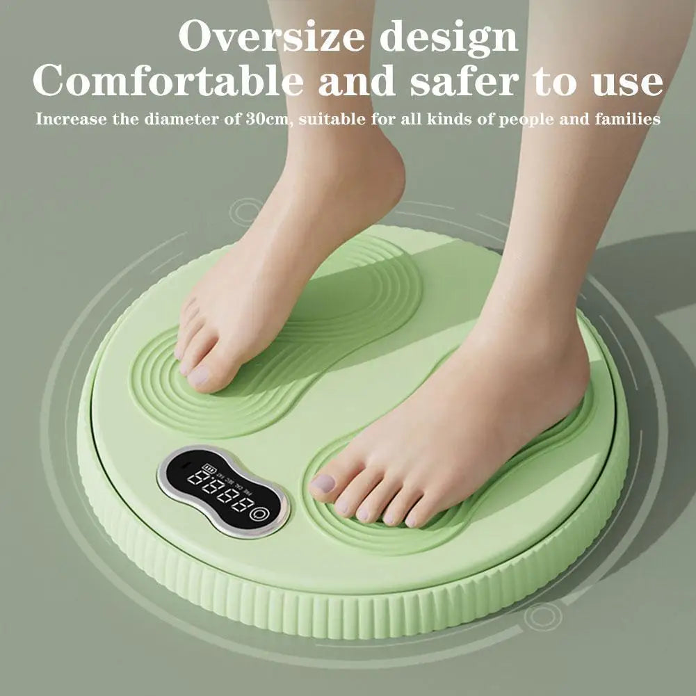 Twist Waist Disc Reduce Fat Lose Weight Intelligent Counting Non-slip Silent Rechargeable Household Fitness Twist Waist Boards