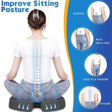 Load image into Gallery viewer, Seat Cushions for Office Chairs,Memory Foam Coccyx Cushion Pads for Tailbone Pain,Sciatica Relief Pillow,Correct Sitting Posture
