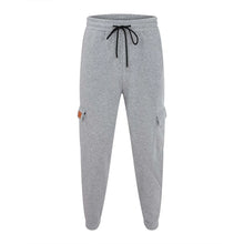 Load image into Gallery viewer, 2024 Spring Fall Harem Pants Men Multi-Pockets Elastic Waist Drawstring Casual Joggers Sweatpants Male Loose Straight Trousers
