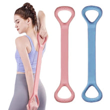 Load image into Gallery viewer, New Resistance Bands Yoga Pilates Workout Exercise Elastic Bands 8-Figure Silicone Resistance Band Sport Strength Pull  Strap
