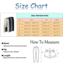 Load image into Gallery viewer, Men Casual White Sweatpants Casual Baggy Trousers Summer Loose Drawstring Mid Waist Yoga Harem Pants With Pockets Breeches
