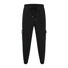 Load image into Gallery viewer, 2024 Spring Fall Harem Pants Men Multi-Pockets Elastic Waist Drawstring Casual Joggers Sweatpants Male Loose Straight Trousers
