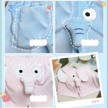 Load image into Gallery viewer, Cute Flying Elephant Shorts Summer Funny Couples Pants For Students Loose Home Sleepwear For Male And Female Unisex Loungewear
