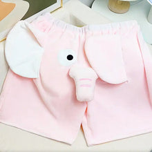 Load image into Gallery viewer, Cute Flying Elephant Shorts Summer Funny Couples Pants For Students Loose Home Sleepwear For Male And Female Unisex Loungewear
