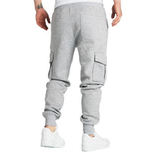 Load image into Gallery viewer, Streetwear Mens Joggers Pants Men Casual Cargo Pants Hip Hop Multi Pockets Sweatpants Male Fashion Solid Trousers 2024 New
