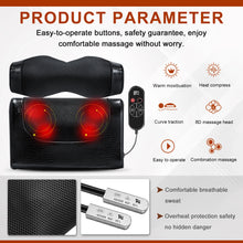 Load image into Gallery viewer, Back Massager Acupressure Back and Neck Massager Electric Pillow with Deep Massage for Back, Neck, Shoulders, Body Muscle Pain.
