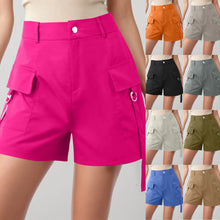 Load image into Gallery viewer, Shorts For Women Trendy Summer Plus Size Border European And Fashion Temu Pressed Pleated Shorts Internet Shorts Para Mujer
