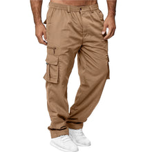 Load image into Gallery viewer, 2023 Men&#39;s Cargo Pants Plus Size Sweatpants Multi Pockets Casual Trousers Male Joggers Elastic Waist Pants Pantalones Hombre
