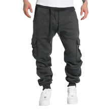 Load image into Gallery viewer, Streetwear Mens Joggers Pants Men Casual Cargo Pants Hip Hop Multi Pockets Sweatpants Male Fashion Solid Trousers 2024 New
