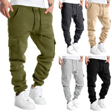 Load image into Gallery viewer, Men Cargo Pants Trousers Joggers Overalls Male Casual Pocket Sport Pants Harajuku Men&#39;s Trouser Streetwear Pantalones Hombre
