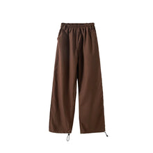 Load image into Gallery viewer, Hip Hop Outfits Girls Performance Wear Brown Blazer Tops Loose Casual Pants Set Fashion Streetwear Jazz Dance Costumes for Kids
