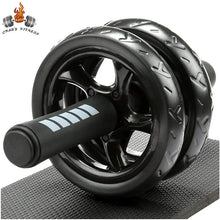 Load image into Gallery viewer, AB Roller Wheel Roller Keep Fit Wheels Home Crunch Artifact No Noise Abdominal Training Equipment for Gym Strength Workouts
