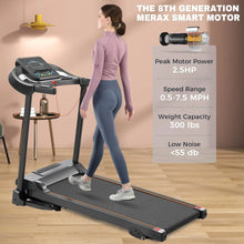 Load image into Gallery viewer, Folding Electric Treadmill with Incline 2.5HP Energy Saving
