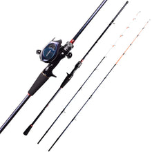 Load image into Gallery viewer, Mavllos Dazz Casting Fishing Rod Bait 20-80g/40-120g ML/M Carbon Tips Ultralight Octopus Fishing Rod,Cuttlefish Casting Rod
