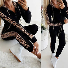 Load image into Gallery viewer, 2Pcs Set Women Sport Tracksuit Zipper Hoodies Sweatshirt Pants Set Jogger Sport Wear Ladies Casual Sweat Autumn Streetwear Suit
