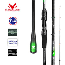 Load image into Gallery viewer, PURELURE ZERO Small Bait Light High Carbon Long Throwing Rod Rock Fishing Spinning Trout Rod BFS Fishing Casting UL  Stream Bass
