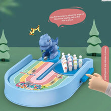 Load image into Gallery viewer, Table Top Bowling Game Dinosaur Bowling Toy Tabletop Games Fun Mini Board Games Bowling Set Interactive Kids Toys For Men Women
