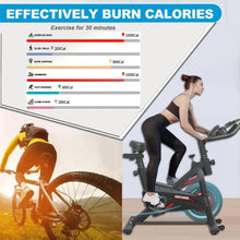 Load image into Gallery viewer, Bikes Stationary,Exercise Bike for Home Indoor Cycling Bike for Home Cardio Gym,Workout Bike with pad Mount &amp; LCD Monit
