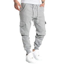 Load image into Gallery viewer, Men Cargo Pants Trousers Joggers Overalls Male Casual Pocket Sport Pants Harajuku Men&#39;s Trouser Streetwear Pantalones Hombre
