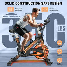 Load image into Gallery viewer, Bike, WENOKER Indoor Cycling Bike/Stationary Bike for Home, Indoor Bike with Silent Belt Drive, Heavy Flywheel and LCD
