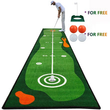 Load image into Gallery viewer, Golf Mat Golf Putting Green Indoor Golf Practice Using Indoor Outdoor
