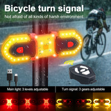 Load image into Gallery viewer, Smart Bike Rear Light Wireless Remote Control Bike Turning Signal
