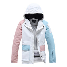 Load image into Gallery viewer, -30 New Color Matching Men or Women Snow Suit Jackets Snowboarding Clothing Ski Costumes
