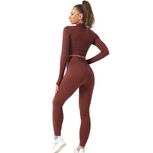 Load image into Gallery viewer, Gym Clothing Workout Clothes for Women Tracksuit Gym Set High Waist Sport Outfit
