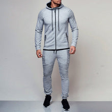 Load image into Gallery viewer, 2 pieces Autumn Running tracksuit men - fajofitness
