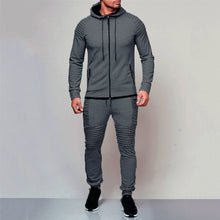 Load image into Gallery viewer, 2 pieces Autumn Running tracksuit men - fajofitness
