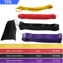 Load image into Gallery viewer, 41&quot; Resistance Bands 208cm Fitness Rubber Pull Up - fajofitness
