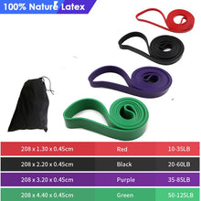 Load image into Gallery viewer, 41&quot; Resistance Bands 208cm Fitness Rubber Pull Up - fajofitness
