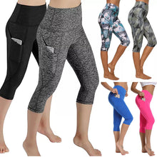 Load image into Gallery viewer, Calf-length Yoga Running Leggings High Waist - fajofitness
