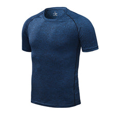 Load image into Gallery viewer, 2.Breathable Bodybuilding Training Shirts Men&#39;s Running Sport t-Shirts Tee Workout Top Compression Tight Activewear Gym Clothing
